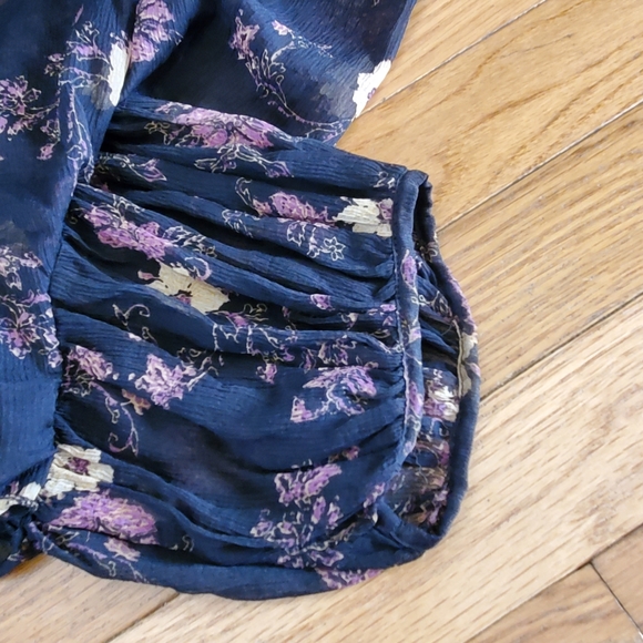 Free People Sheer Floral Dress - Picture 11 of 13